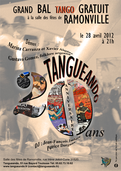Affiche Tangueando 2012