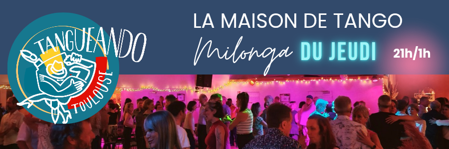 BANDEAU MILONGA DU JEUDI